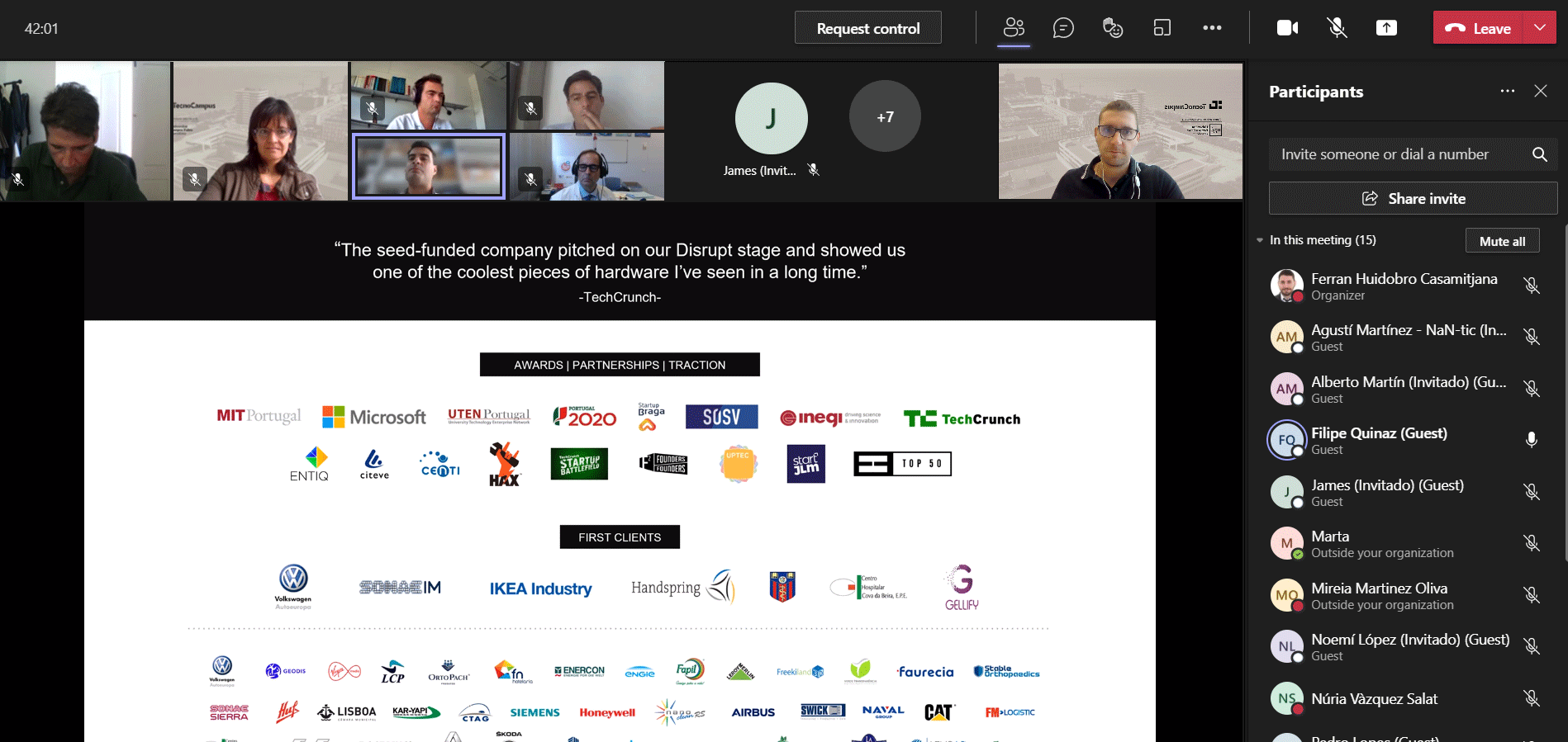 Networking amb Portugal