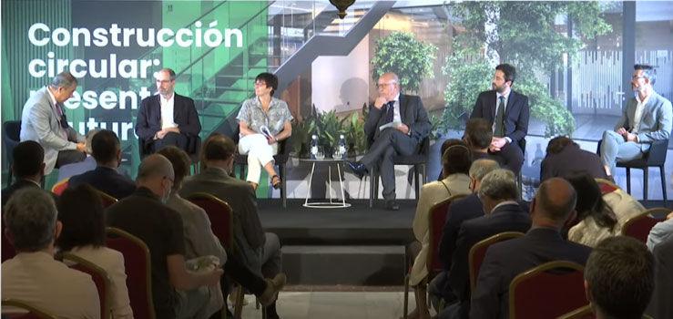 fòrum del sector de la construcció catedra economia circular TecnoCampus