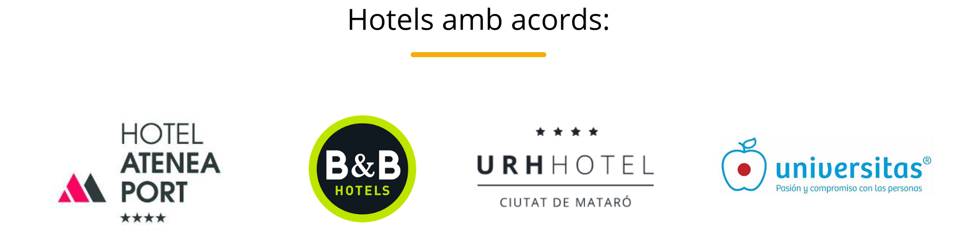 Hotels amb Acords