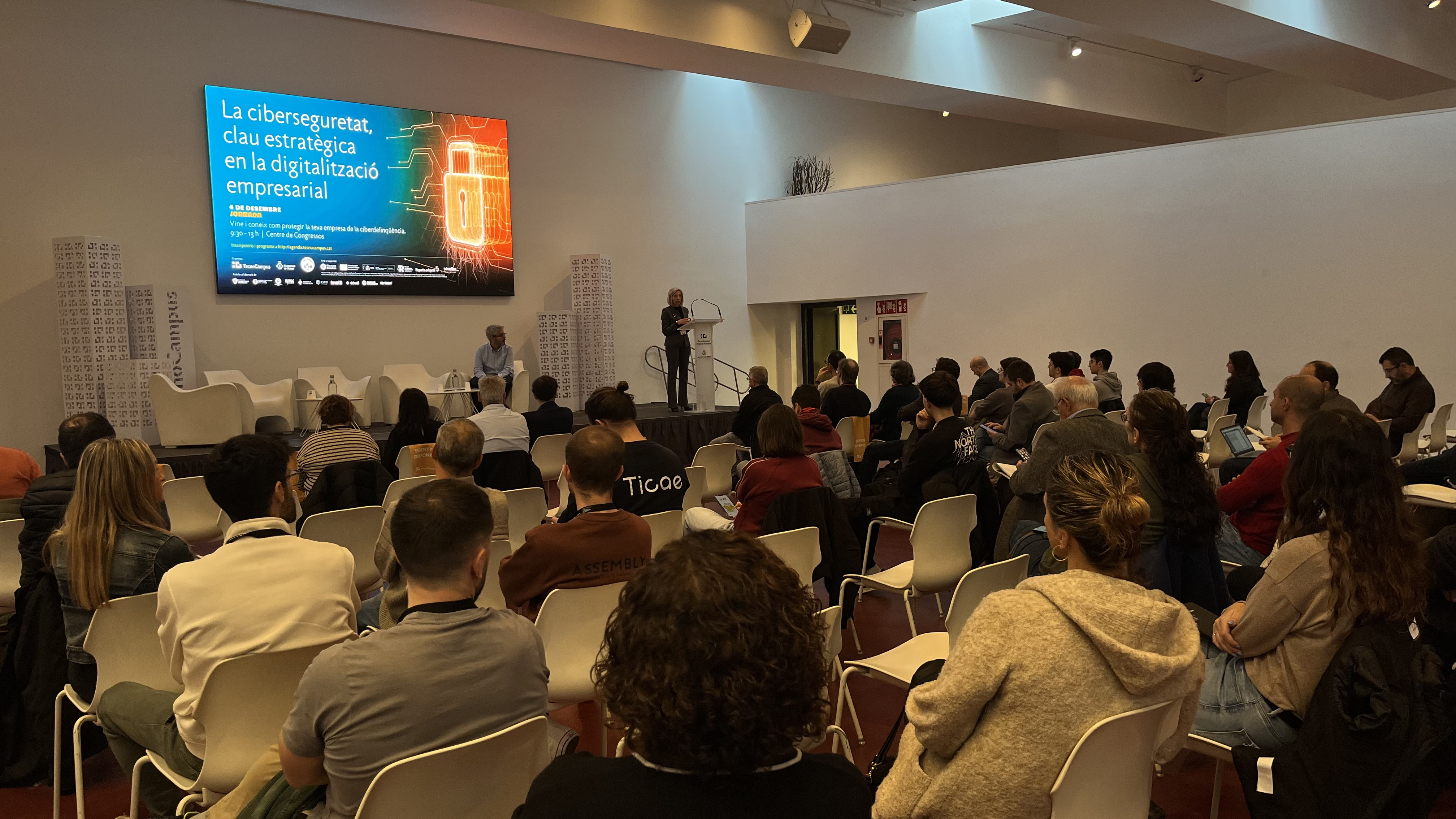 jornada sobre ciberseguretat celebrada al TecnoCampus