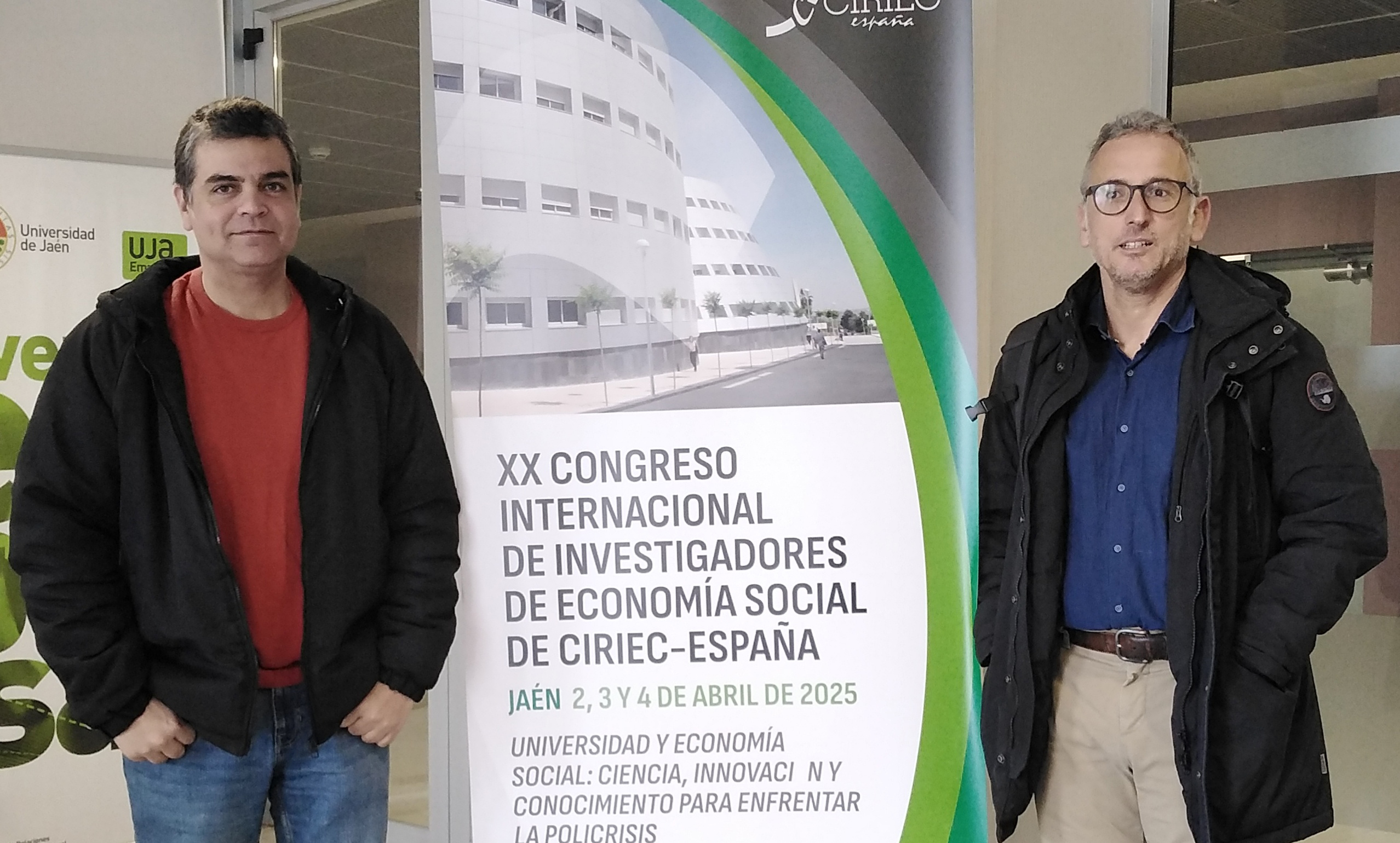 Els professors Eloi Serrano i Miguel Guillén participen al XX Congrés Internacional d'Investigadors d'Economia Social de CIRIEC-Espanya, celebrat a Jaén