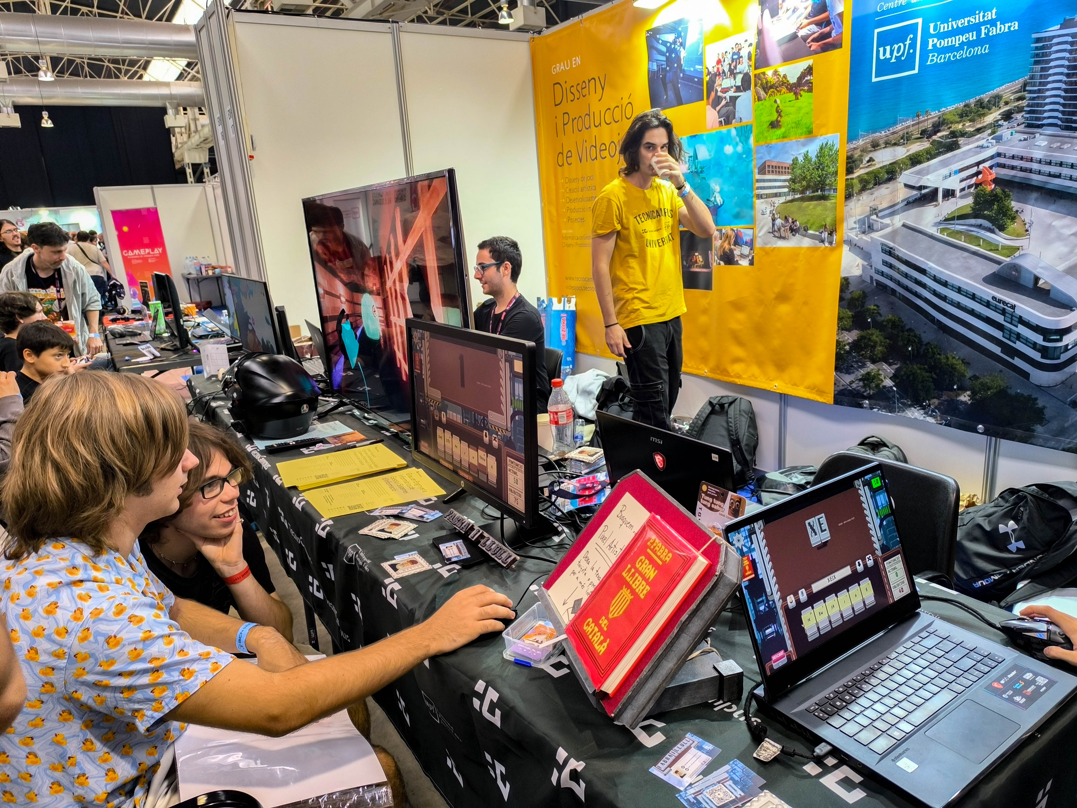 El TecnoCampus participa en la fira de videojocs BCN Game Fest
