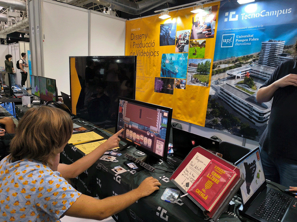 El TecnoCampus ha participat els dies 10, 11 i 12 d’octubre en la fira de videojocs BCN Game Fest