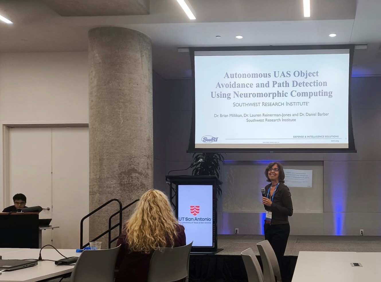 La professora Virginia Espinosa participa i modera una sessió a la Internacional Carnahan Conference sobre Tecnologies de Seguretat de l’IEEE