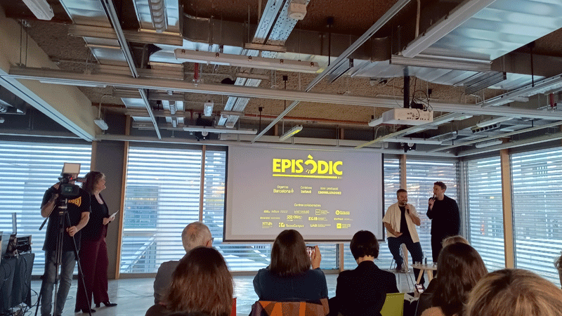 Es presenta públicament el projecte de ficció seriada feta per estudiants Episòdic, impulsat per l'Ajuntament de Barcelona i betevé i amb la participació del Grau en Mitjans Audiovisuals