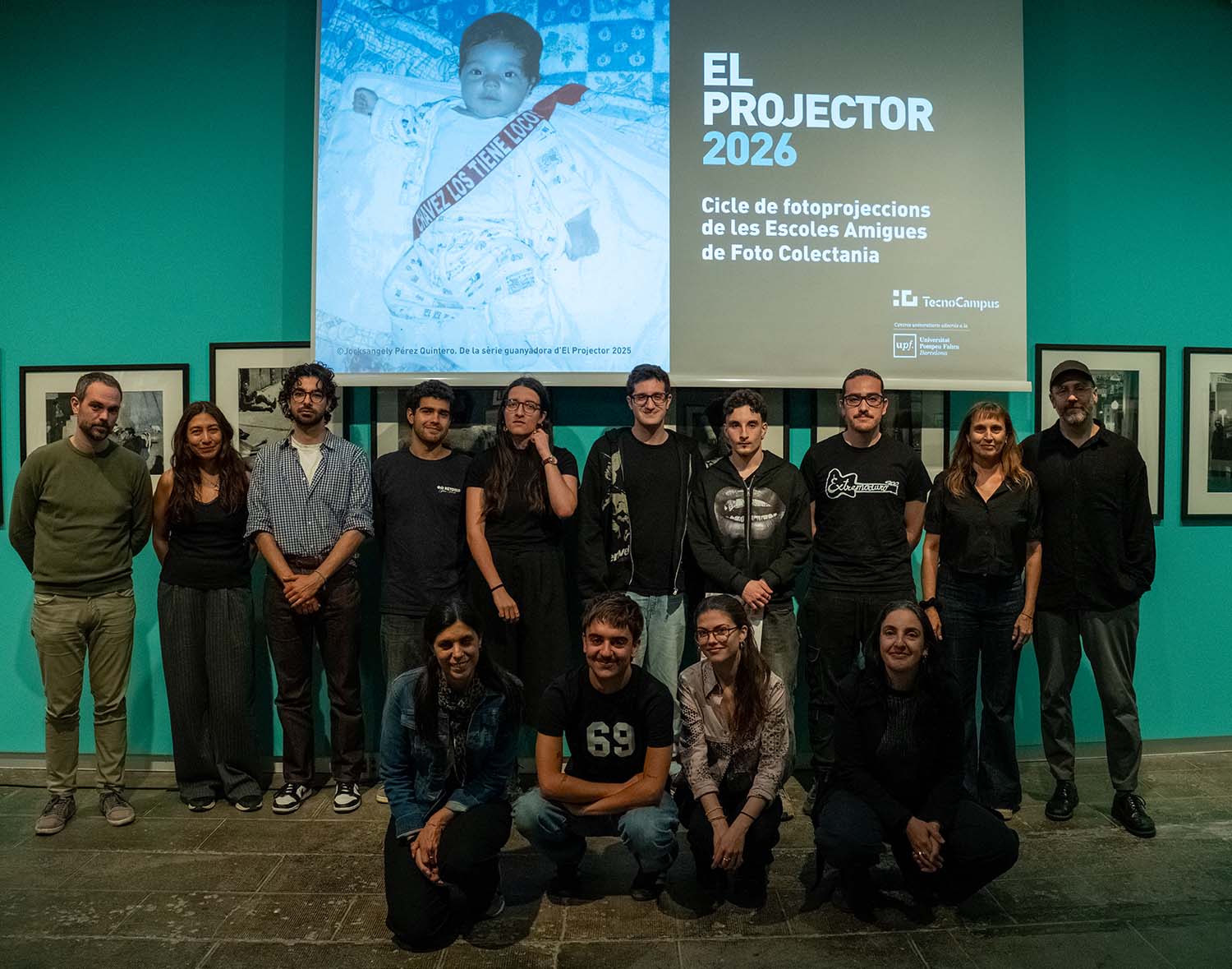 Estudiants del Grau en Mitjans Audiovisuals participen a El Projector de la fundació Foto Colectania