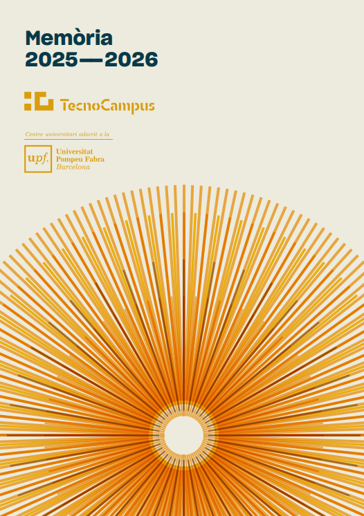 Portada Memòria TecnoCampus 2025-2026
