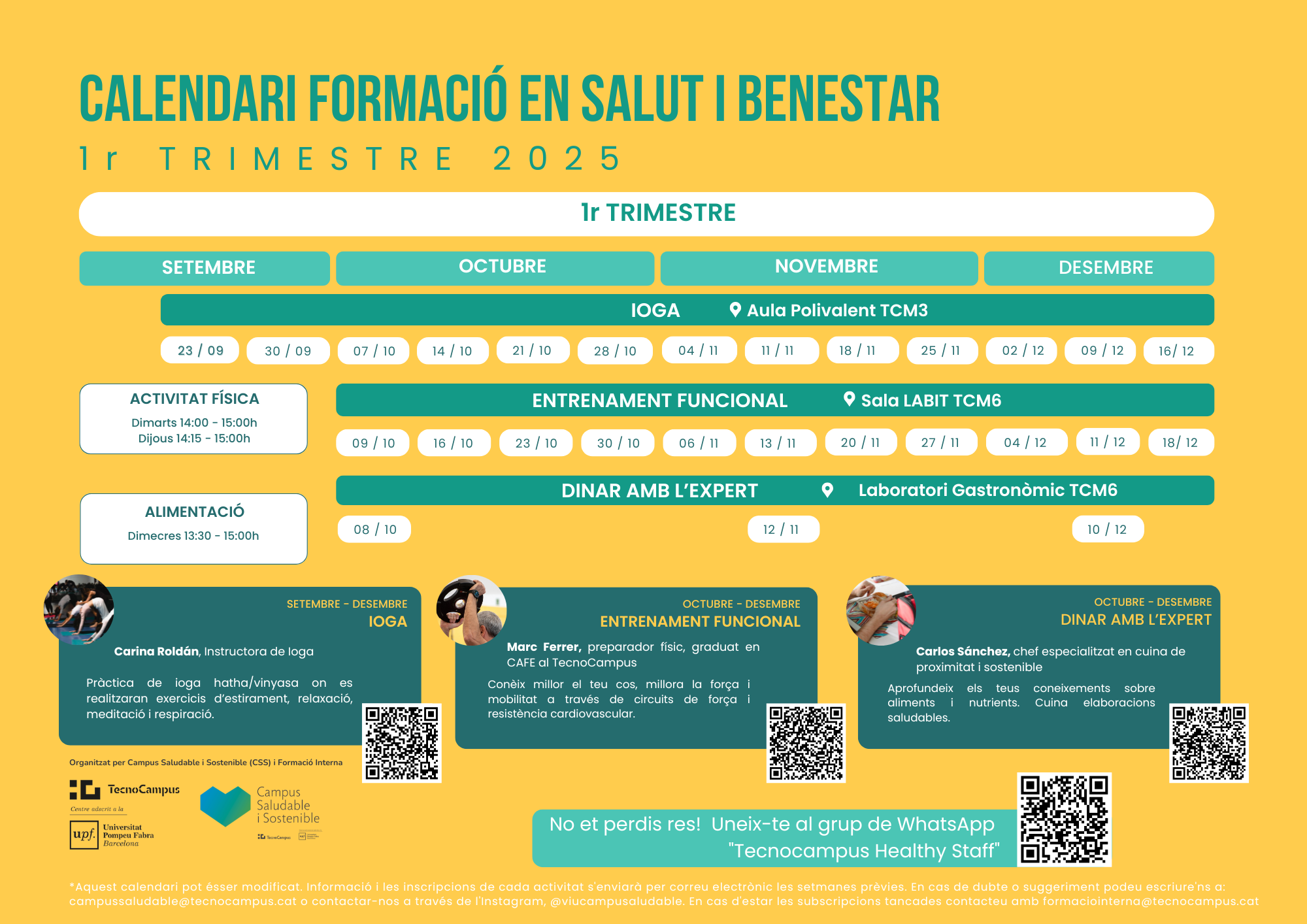 Actividades PDI-PTGAS