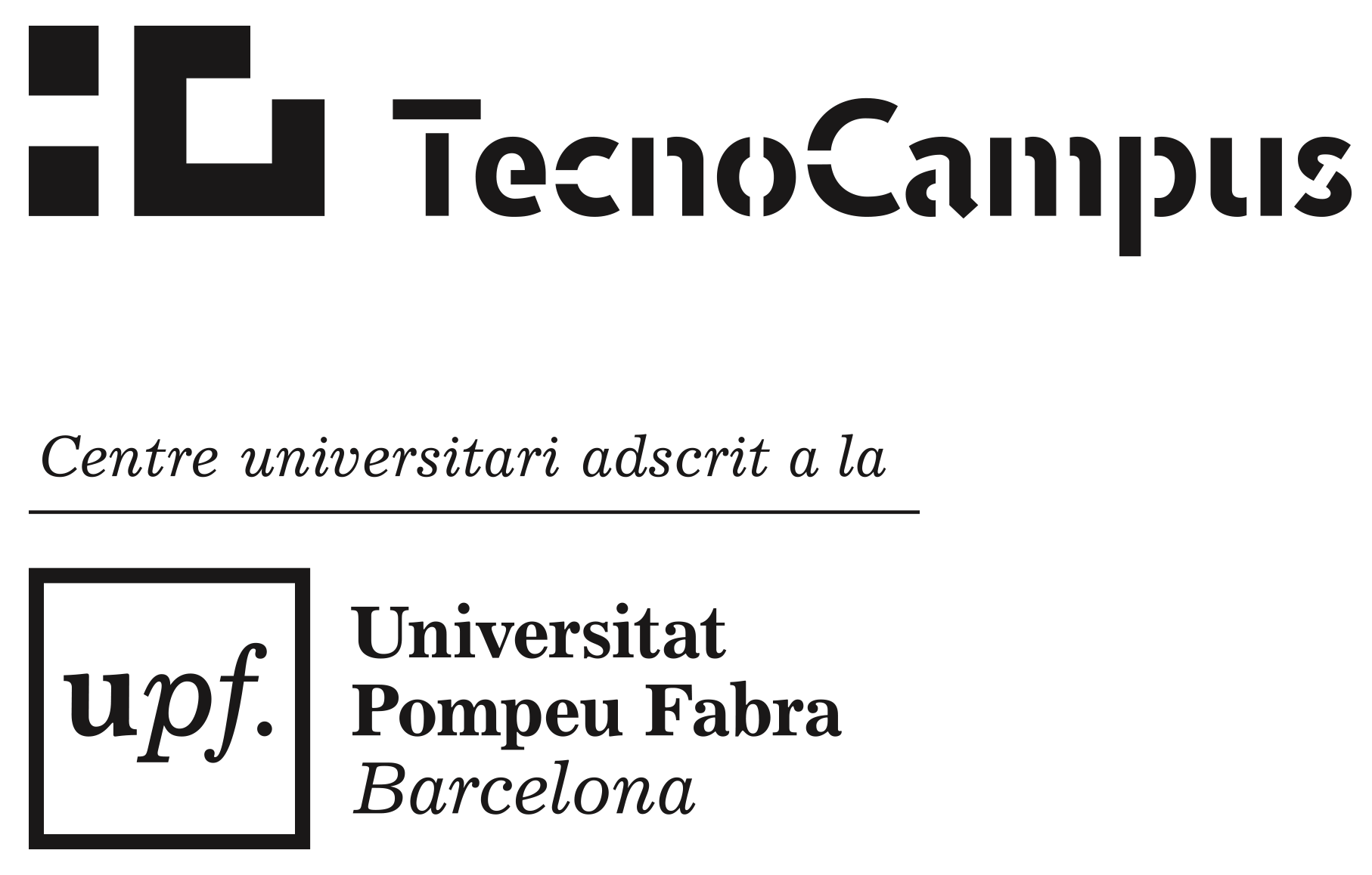 Imagen corporativa TecnoCampus | TecnoCampus | Centro universitario  adscrito a la Universidad Pompeu Fabra y Parque empresarial