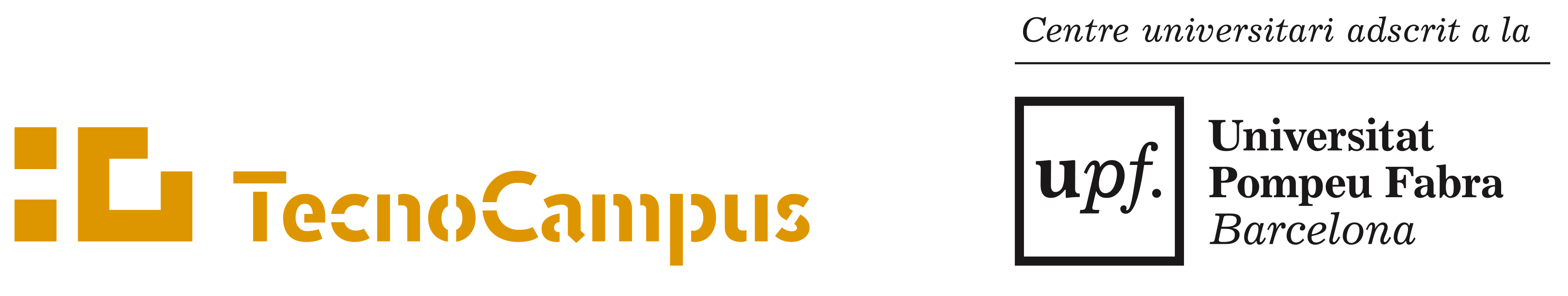 Imagen corporativa TecnoCampus | TecnoCampus | Centros adscritos a la  Universidad Pompeu Fabra y Parque empresarial
