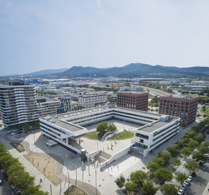 Vista aèria del TecnoCampus