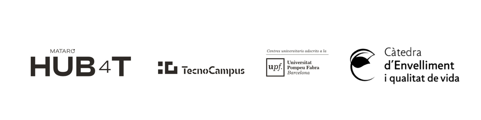 Logo TecnoCampus Senior HUB4T TecnoCampus Chair of Aging and Quality of Life