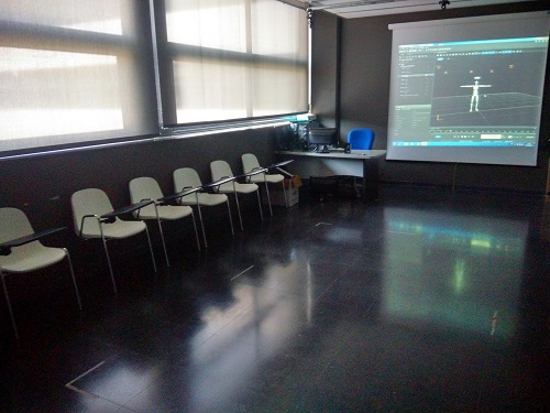 Sala de captura de movimiento (mocap) 2